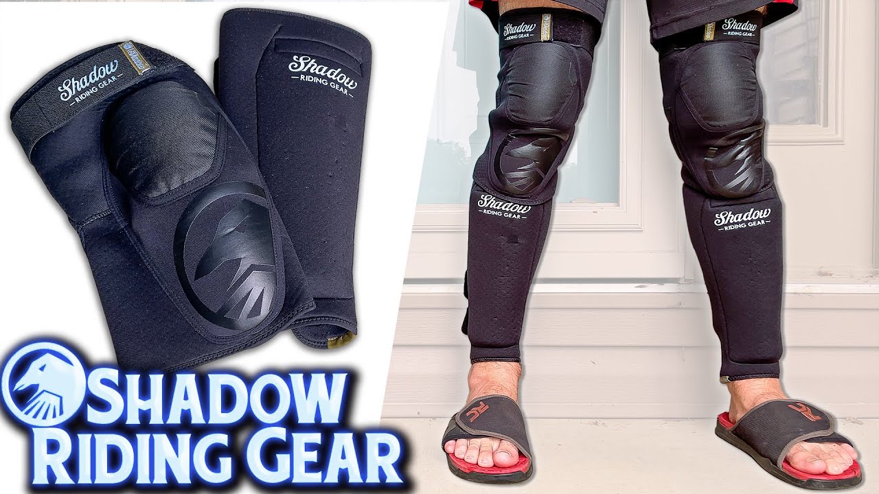BMX Safety Gear Review!! Shadow Super Slim V2 Knee Pad / Shinners Shin Guard