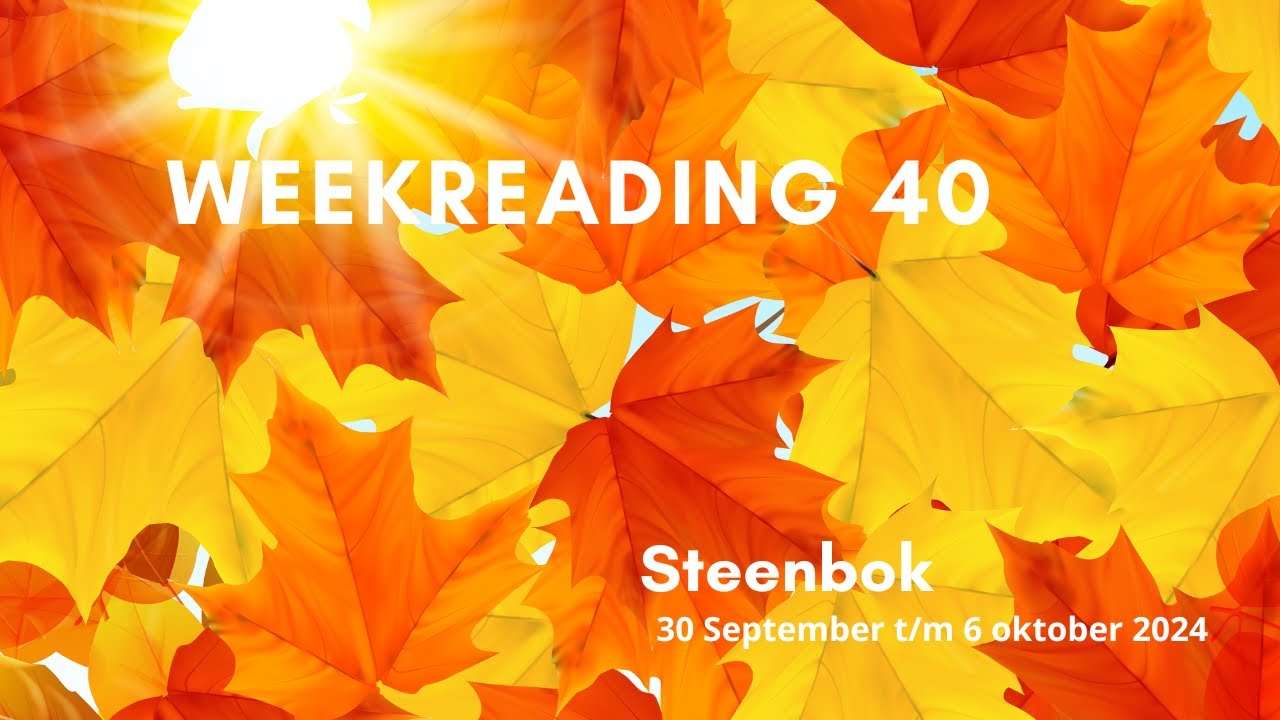 Weekreading 40 Steenbok