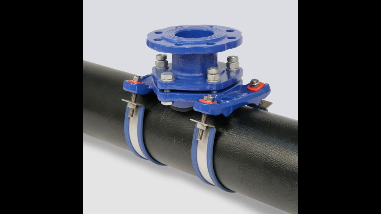 Under pressure flanged tapping saddles - OPTIMQ
