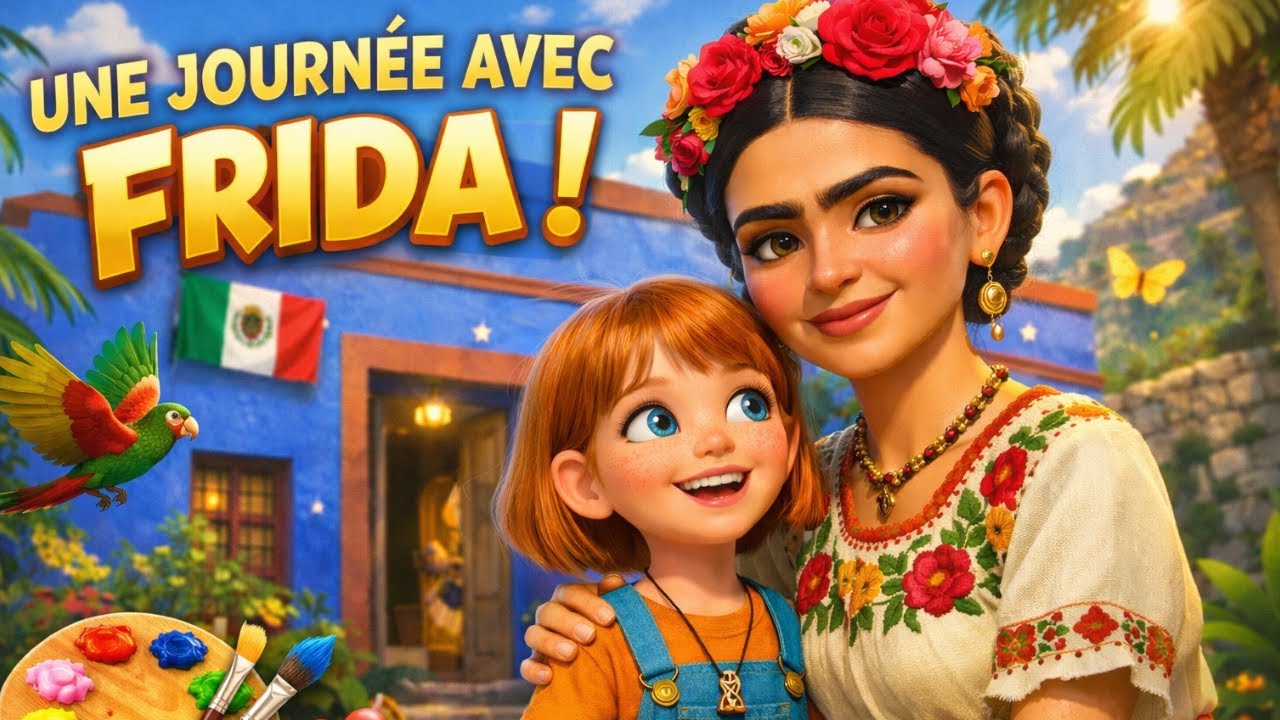Découvre Frida Kahlo : sa vraie histoire -  éducative pour la famille