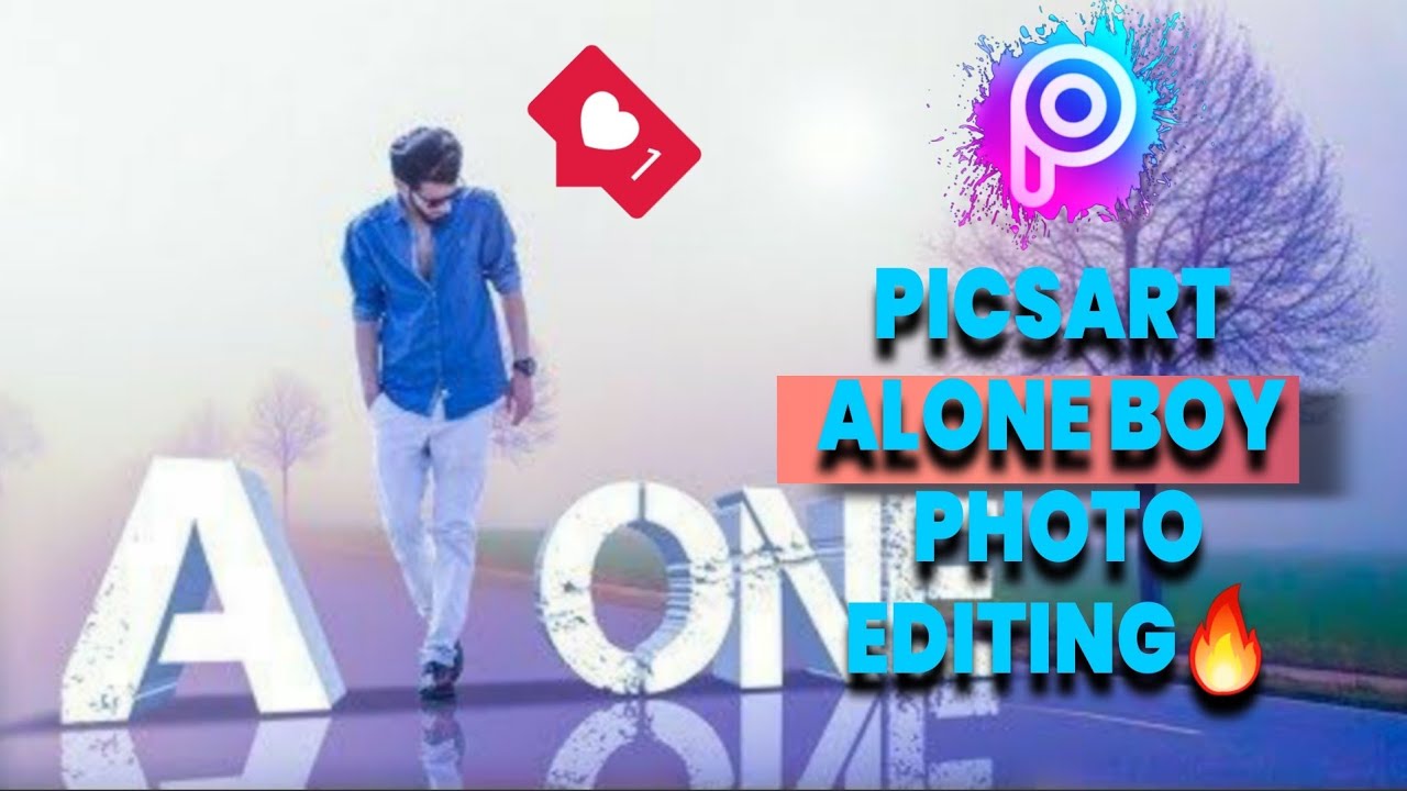 picsart alone boy photo editing | picsart alone photo editing | bluebloodshots