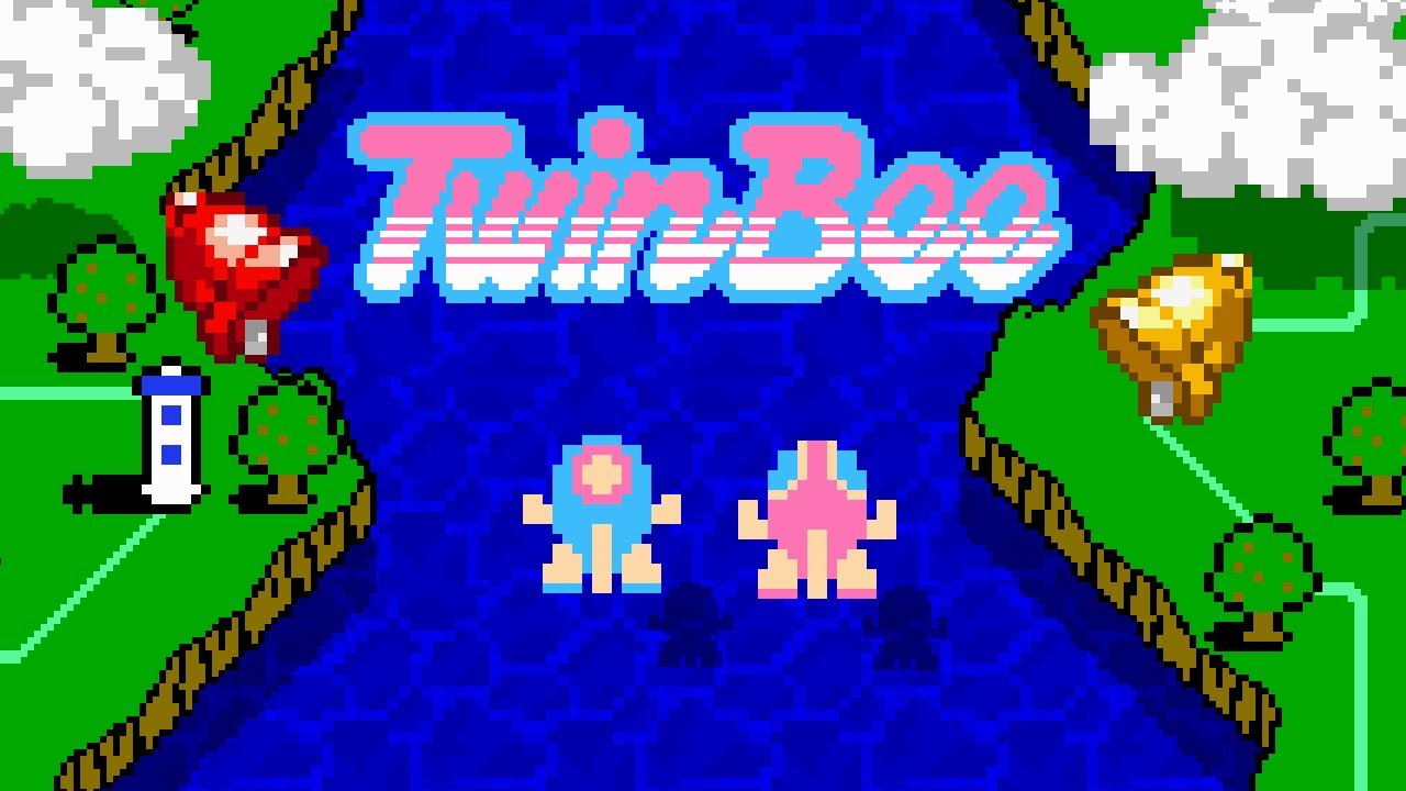 TwinBee / ツインビー (1985) NES - 2 Players, 1 Loop [TAS]