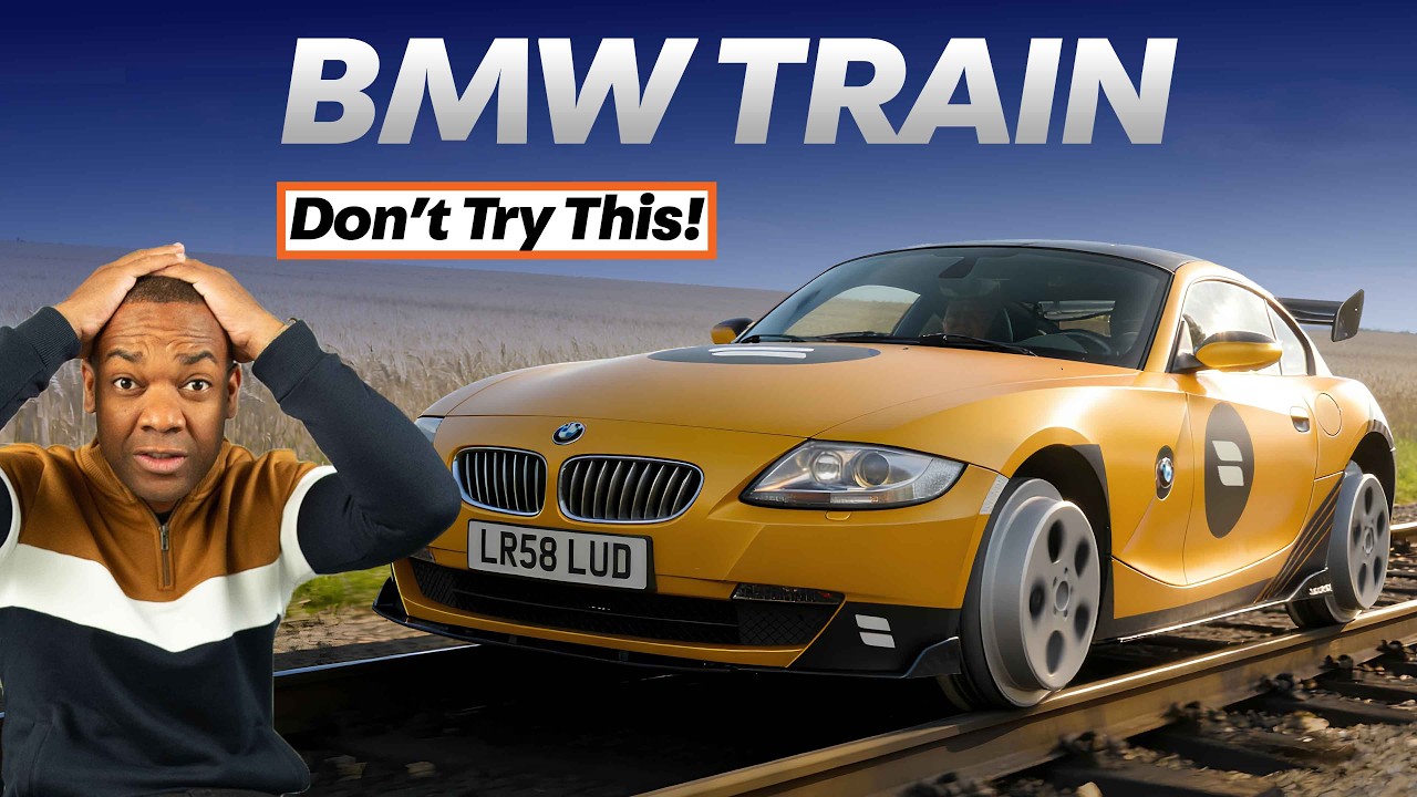 Driving A Car On TRAIN Tracks! It Works! | Autotrader Wheelie Bad Ideas: Episode 1