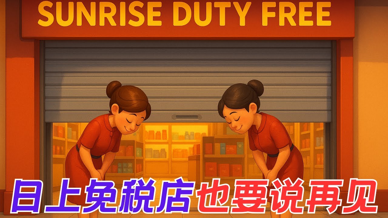 在浦东机场开了26年的日上免税店也要说再见了 【昆哥播客EP270】