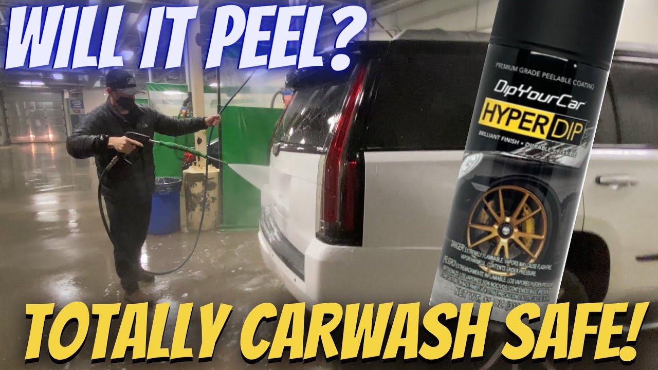 HYPERDIP vs. the CAR WASH! 💦 Ultimate Durability Test!