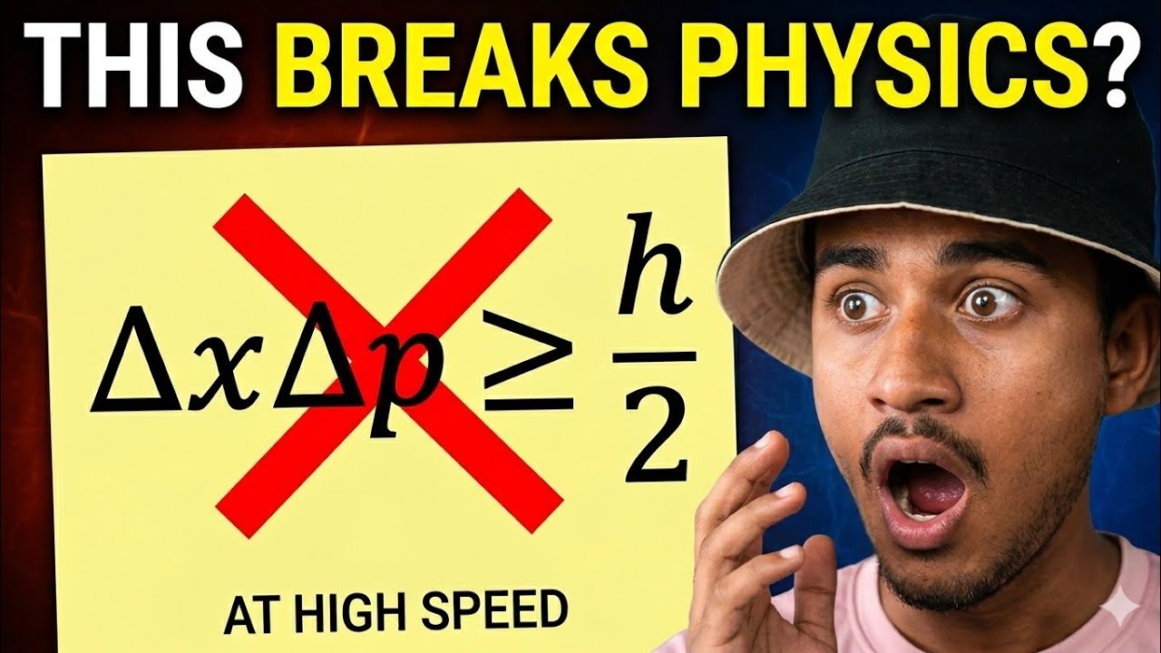 Will @veritasium see this relativistic form of Heisenberg uncertainty principle 🤔?||Heisenberg 
