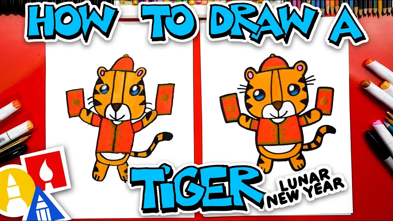 How To Draw A Lunar New Year Tiger