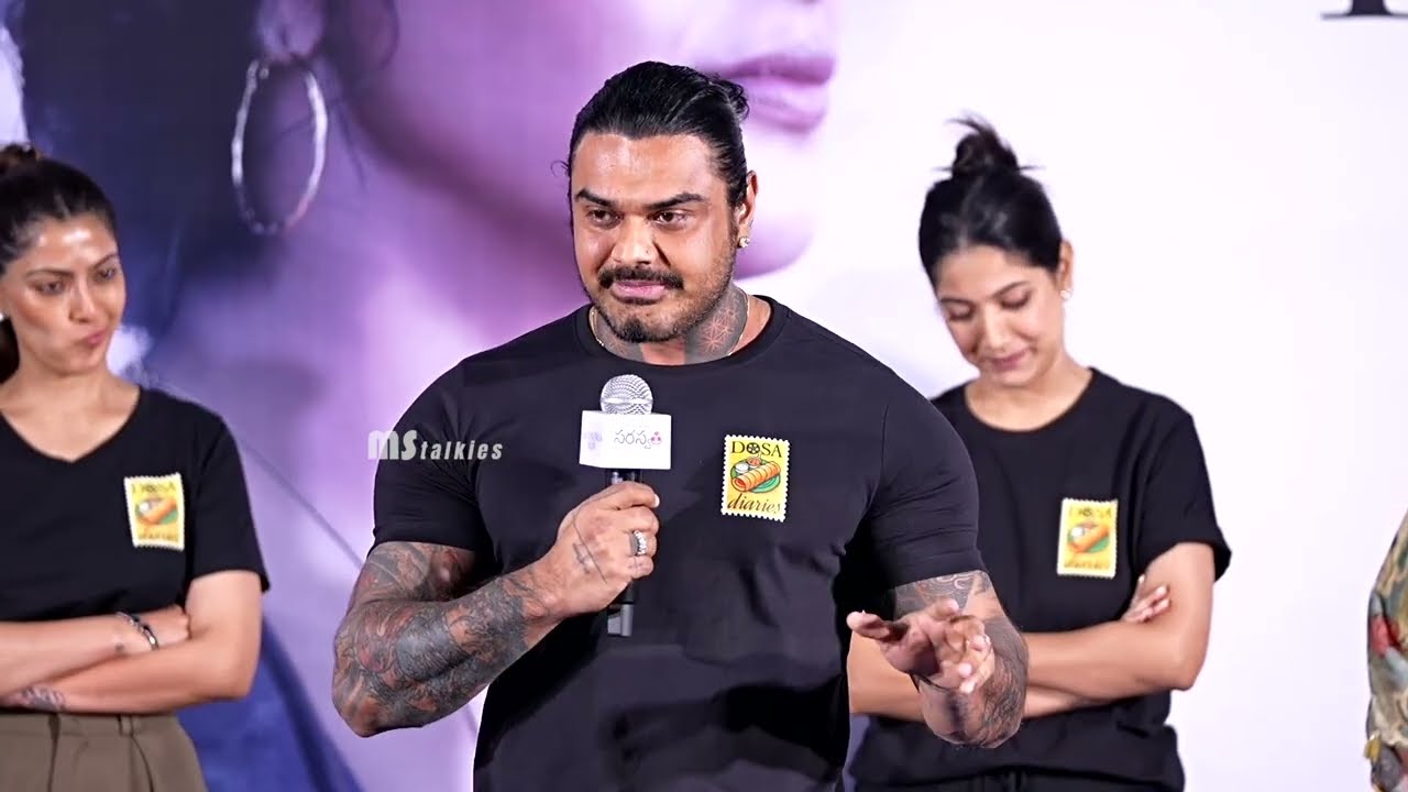 Varalakshmi Sarathkumar's Husband Nicholai Sachdev Speech @ Saraswati Success Meet | MS Talkies