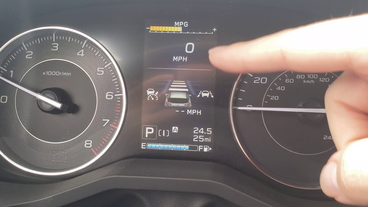 2020 Subaru How To: Adaptive Cruise Control/Lane Keeping Assist