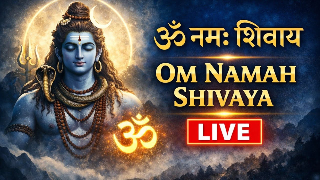 🔴 LIVE महामृत्युंजय मंत्र जप | चमत्कारी शिव मंत्र
