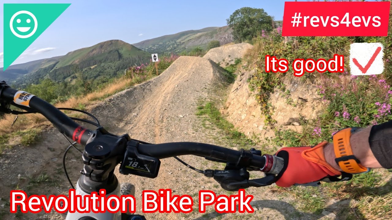 First time at Revolution Bike Park!