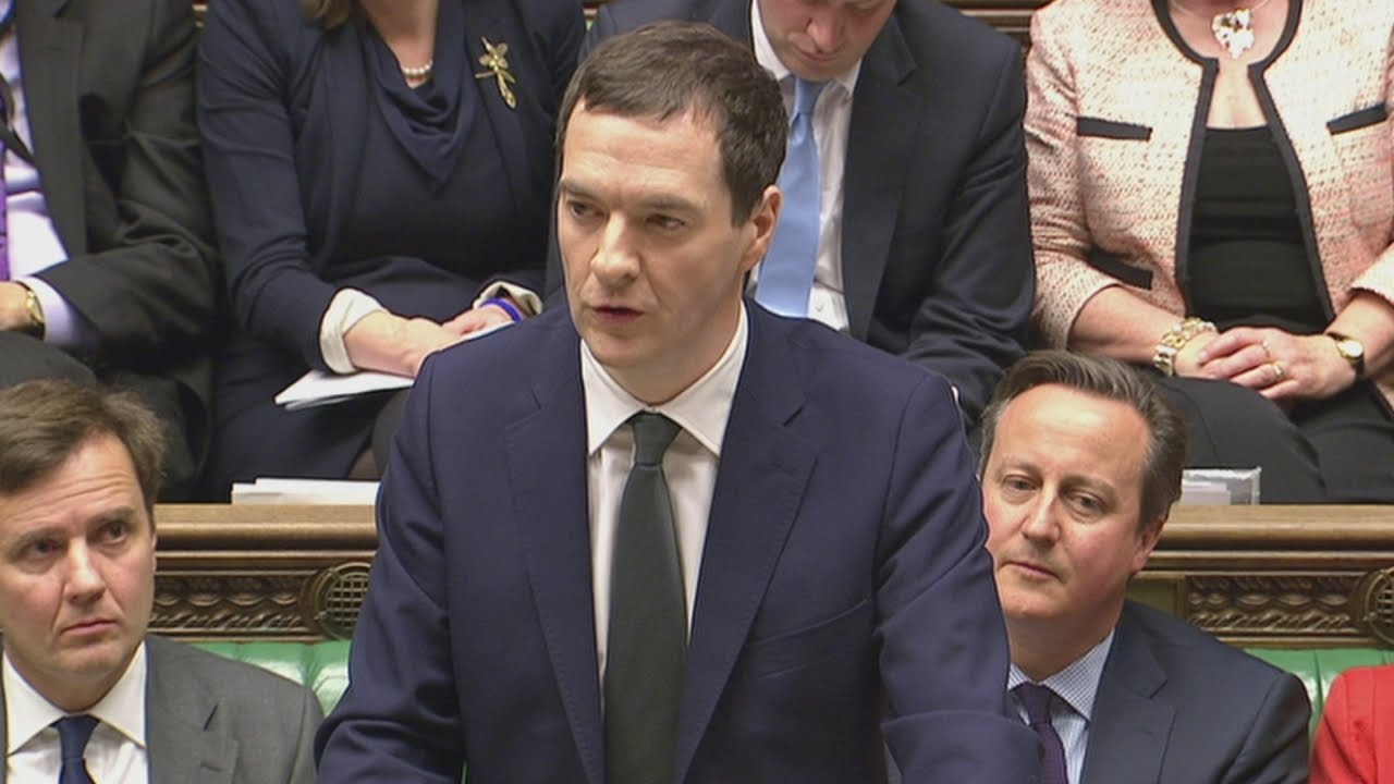 George Osborne delivers the Autumn Statement of 2015