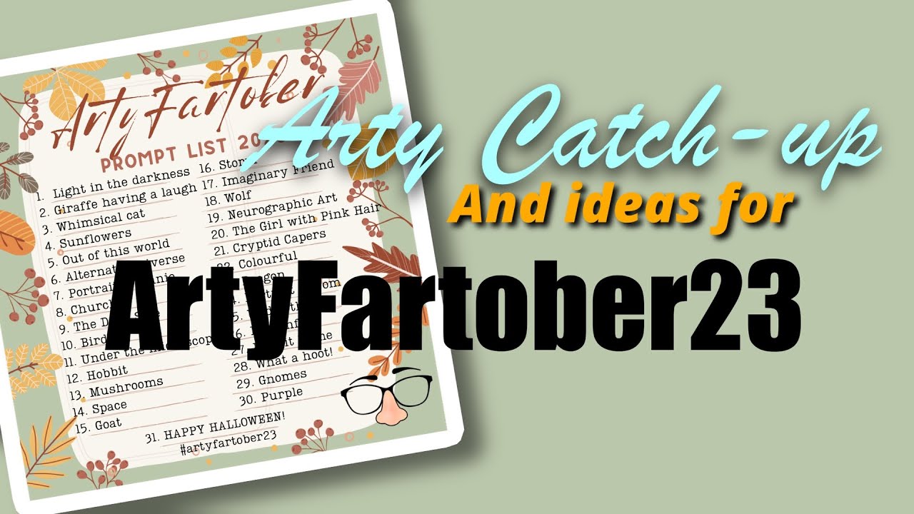 Sketching for ArtyFartober23 || Projects in the pipeline