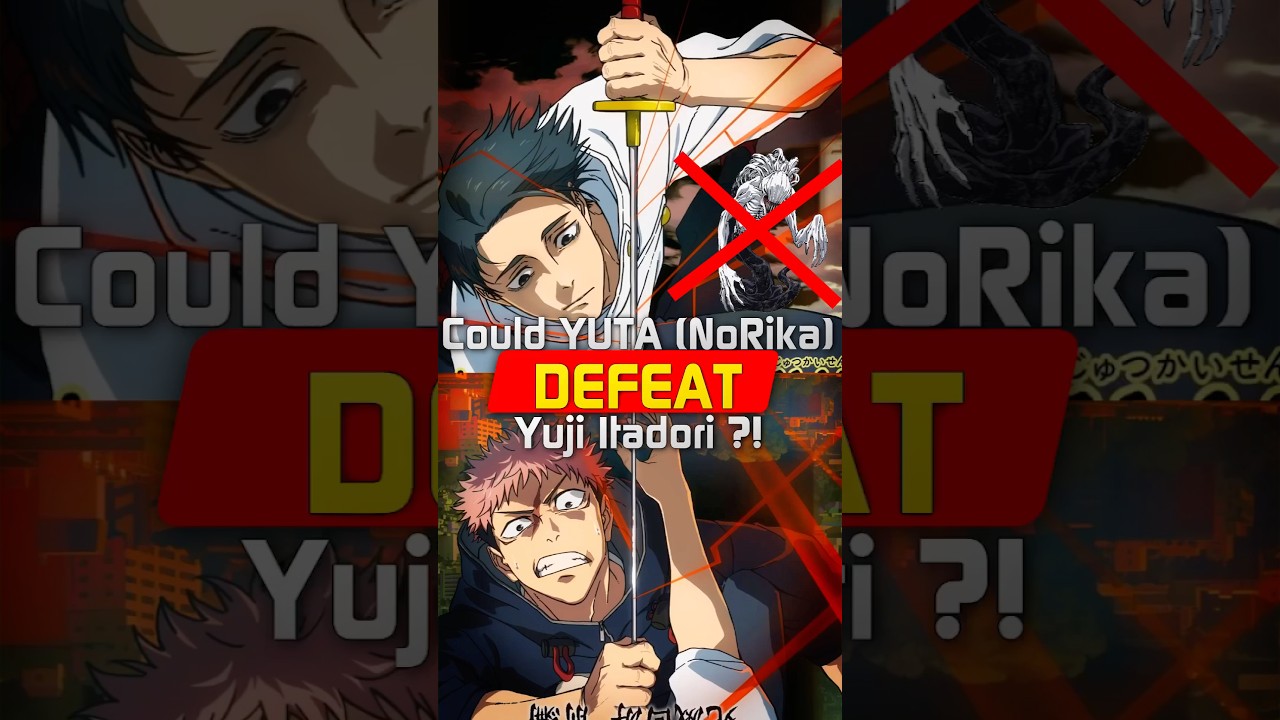 Юджи против Юты с No Rika Isn&rsquo;t Close #taktmp4 #jujutsukaisen #jjk #anime #manga #fyp #trending