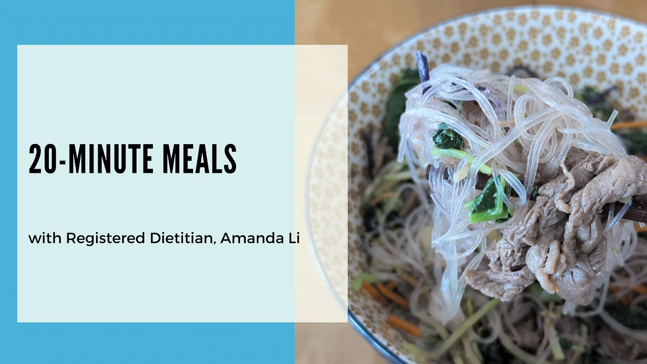20-Minute Meal Ideas: Beef Noodle Stir-Fry