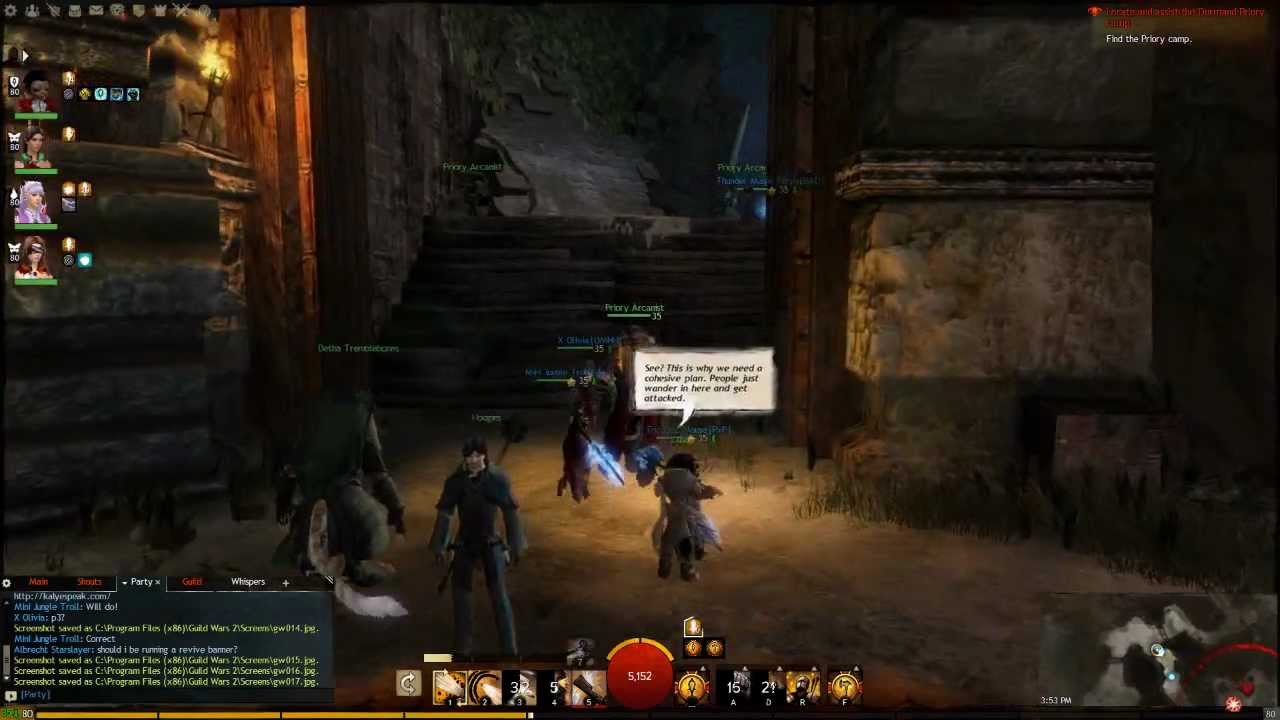 Ascalonian Catacombs (AC) Path 3 - first time with effecient and experienced group.