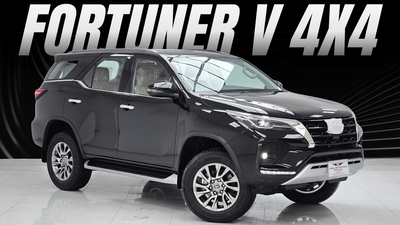 Toyota Fortuner V Petrol 2.7 4x4 2026. Brand New Fortuner Cheaper than Revo GR-S.