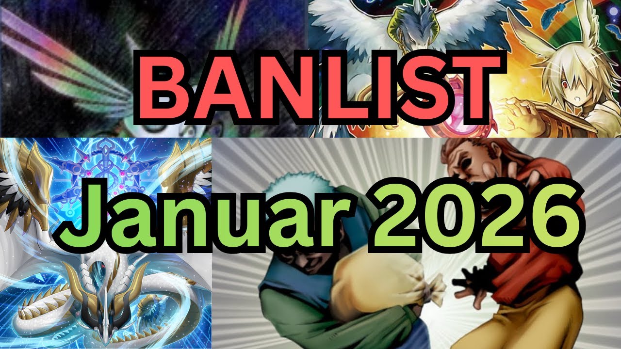 YUGIOH BANLIST REACTION | JANUAR 2026