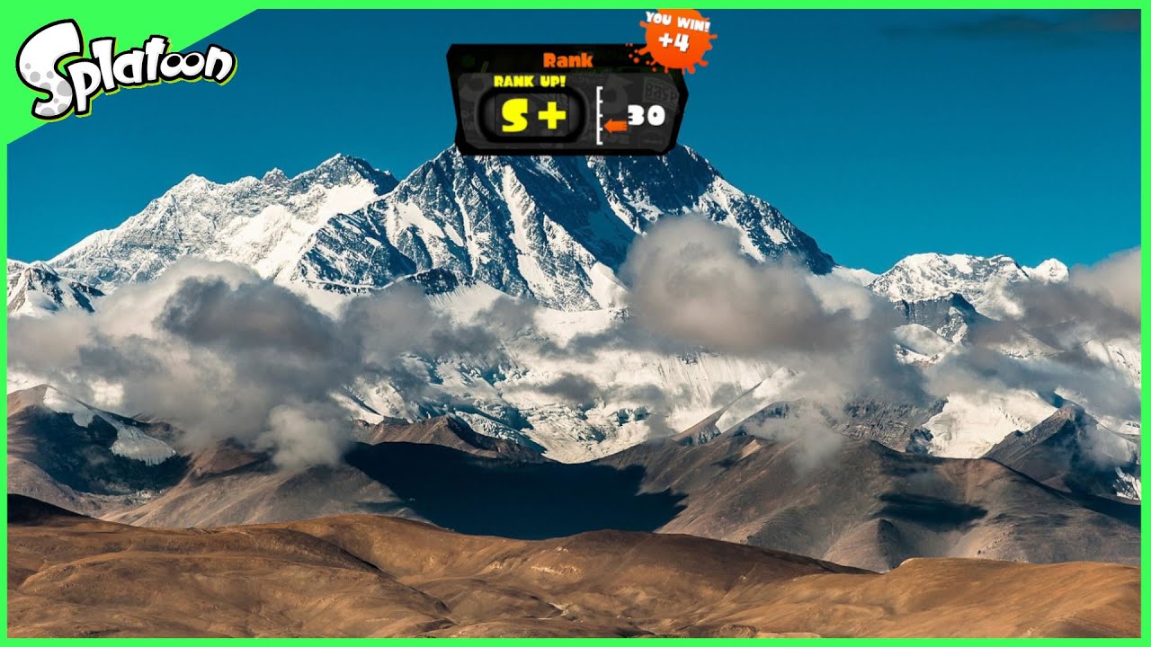 How I reached S+ RANK in SPLATOON 4 years later than everyone