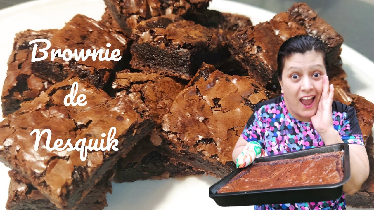 Brownie con Nesquik