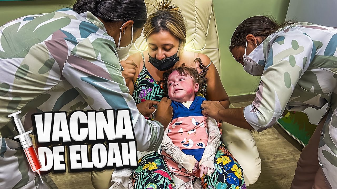 ELOAH PRECISOU TOMAR A VACINA ! OLHA NO QUE DEU !