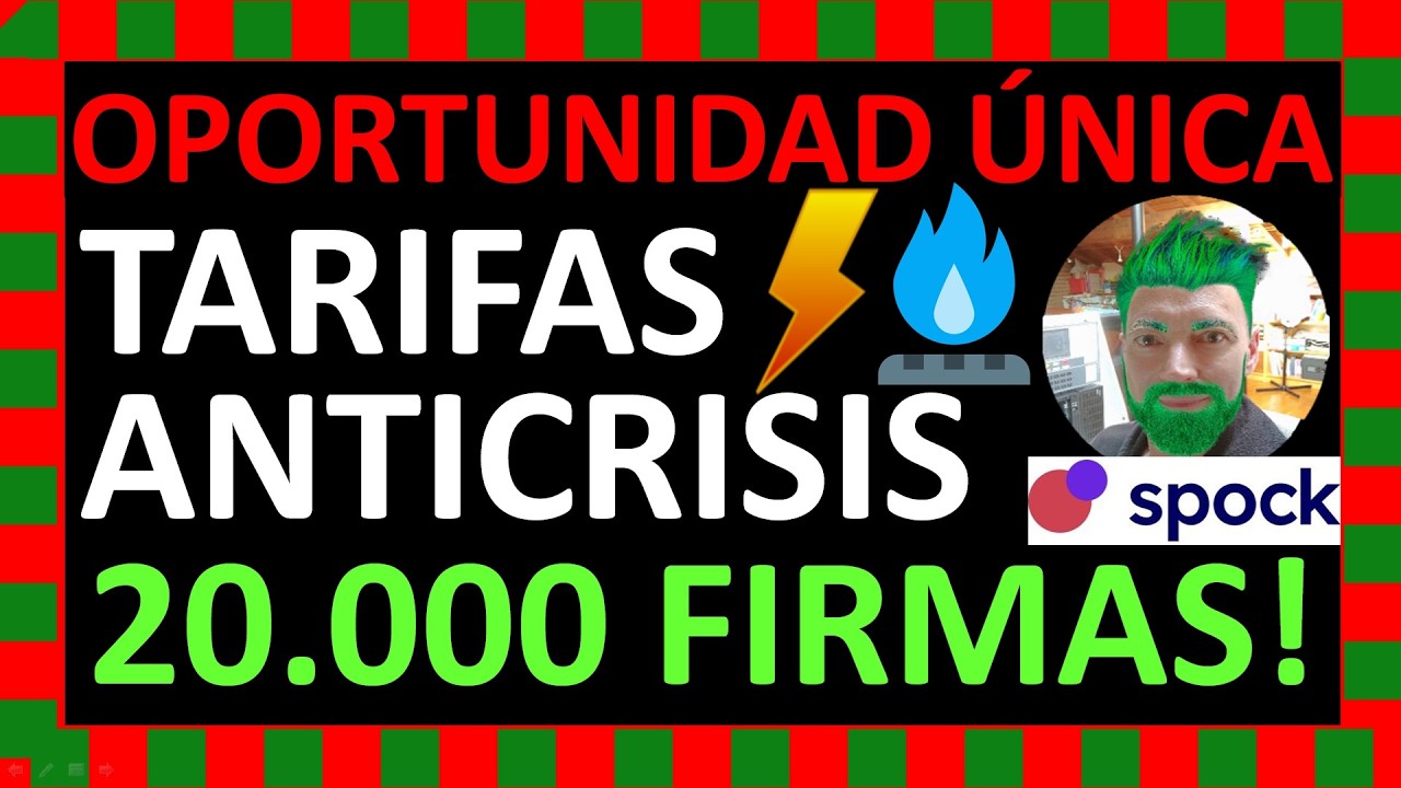 Únete🤝 a las Tarifas Anticrisis de nuestra Compras🛒 Colectiva👥: los mejores precios🤑 fijos por 1 año