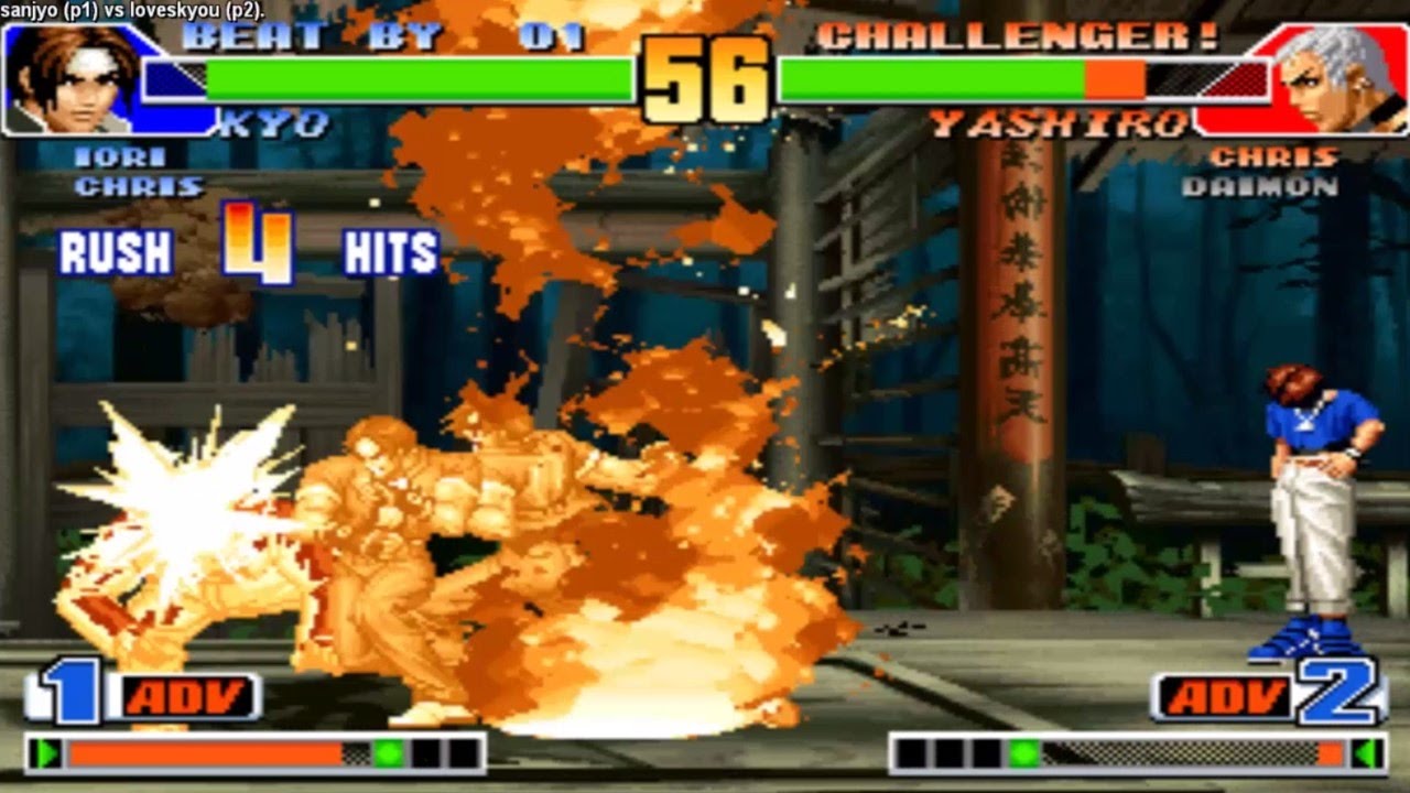 Kof 98 - sanjyo (japon) vs loveskyou (south Korea) Fightcade