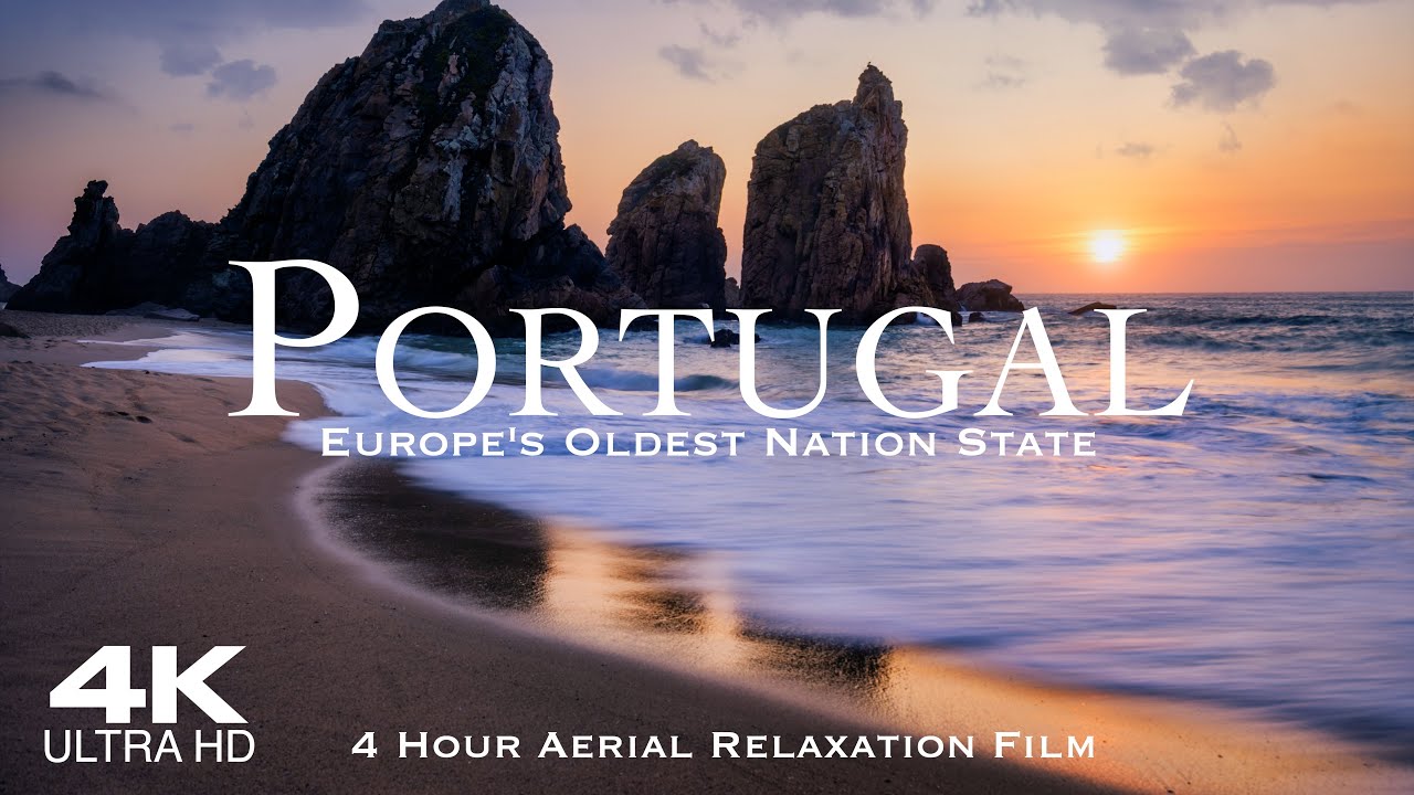 [4K] PORTUGAL 2026 🇵🇹 Drone Aerial 4K | 4 Hour Ambient Relaxation Film #portugal