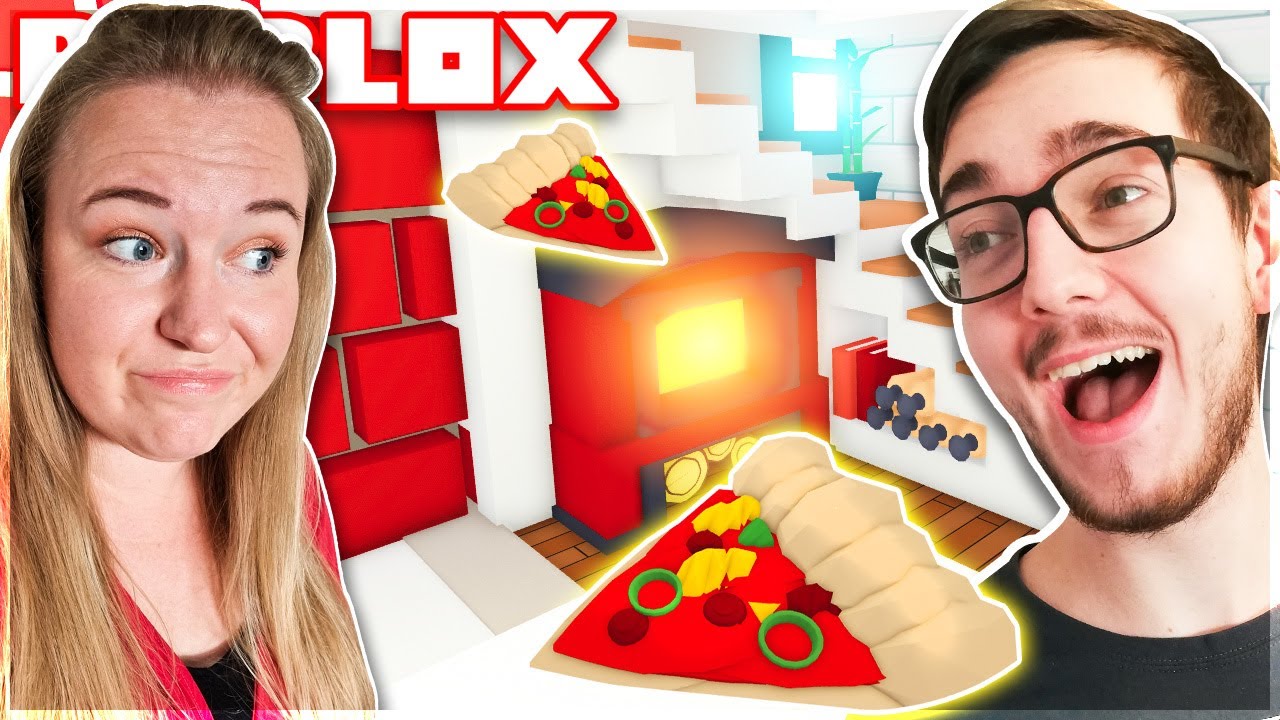 BYGGER ET PIZZARUM TIL MIN KÆRESTE! | Roblox: Adopt me