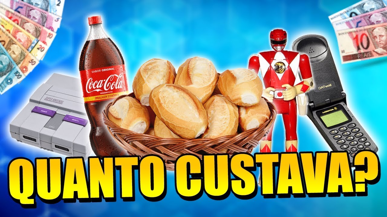 QUANTO CUSTAVAM AS COISAS NOS ANOS 90?!