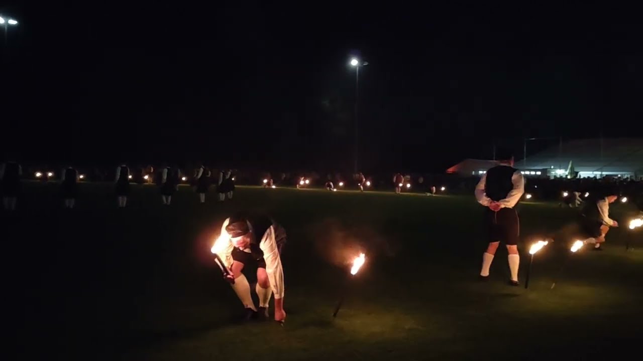 Winzertanz Herbstfest Niederstetten Abends