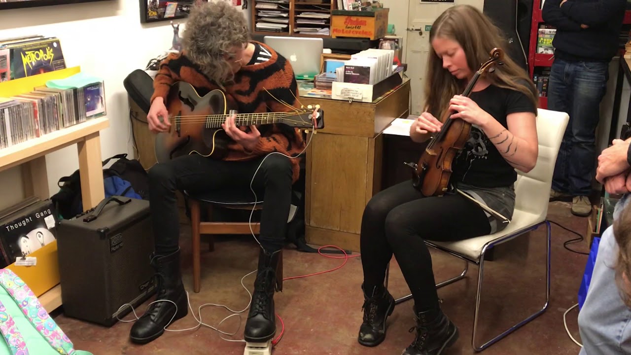 Brianne Curran and Sebastian Sequoiah-Grayson at Radio Free Alice pt 2 of 2