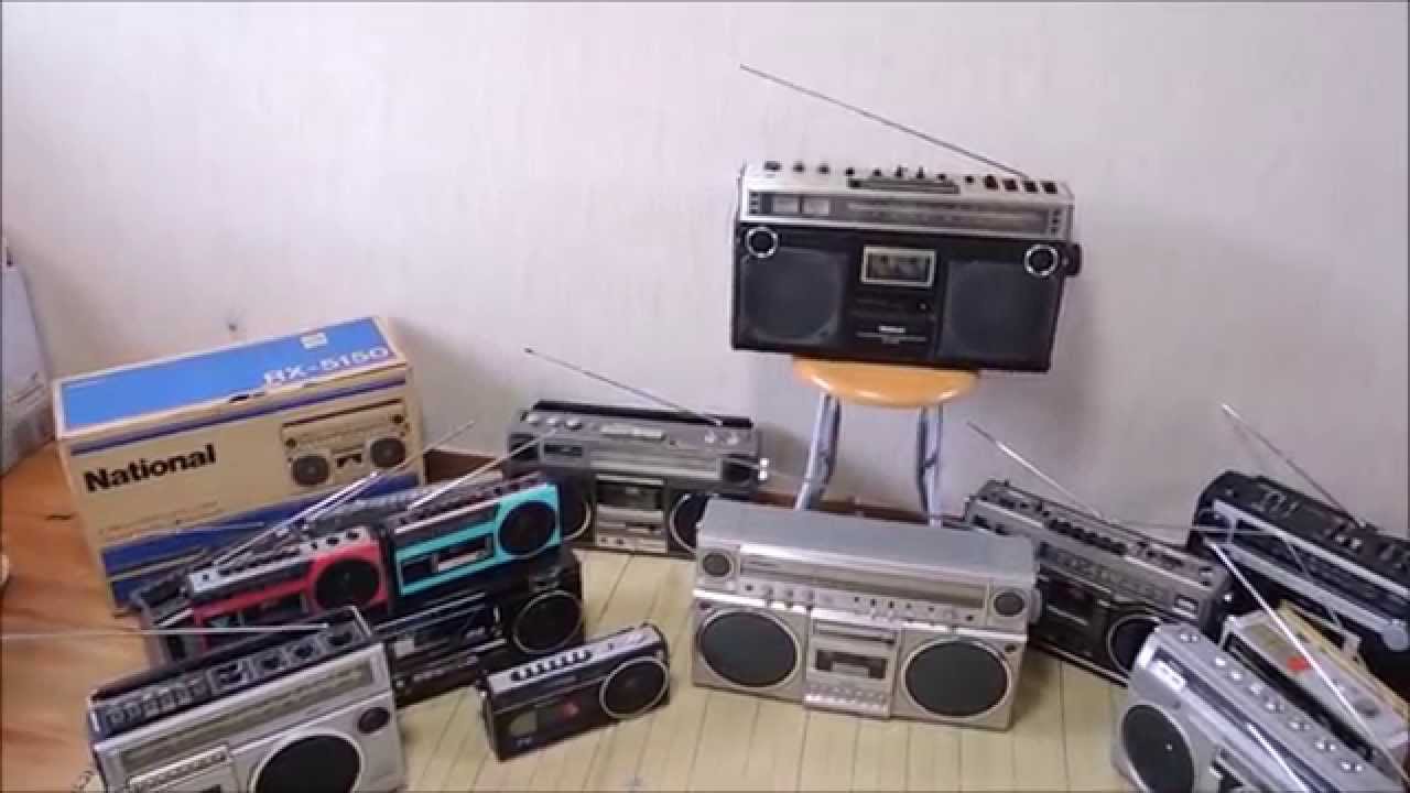 現在持っているラジカセの紹介。