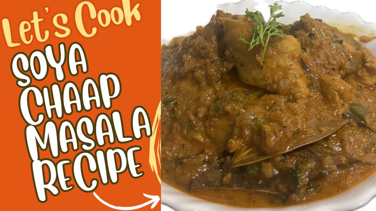 Soya Chaap Masala # Recipe #tasty curry.