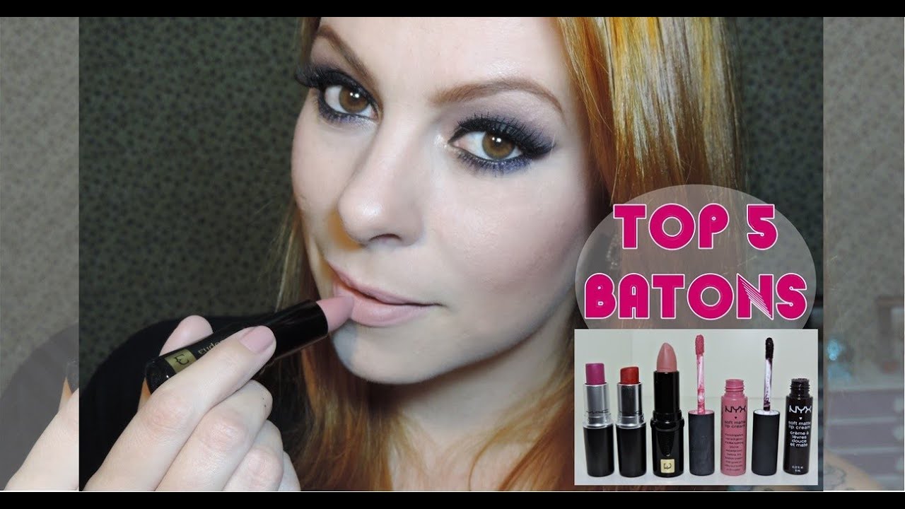 Top 5 batons favoritos do momento | Por Luana Schinberger