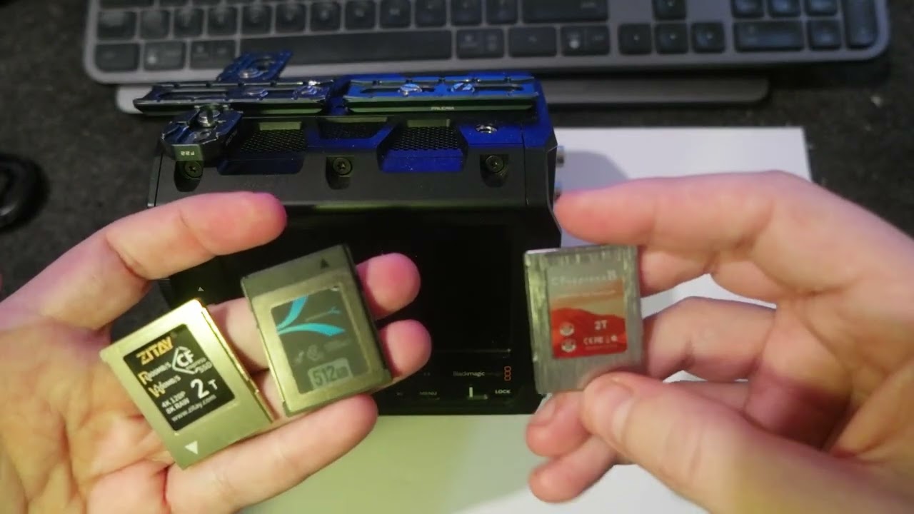 Pyxis 12K Storage solution, NVMe on CFEXpress Type B adapter