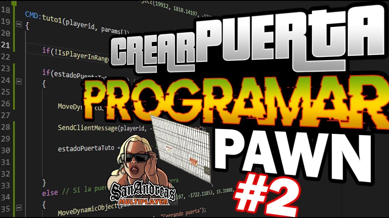 ► Programación SA-MP | Crear Puerta | PawnScript