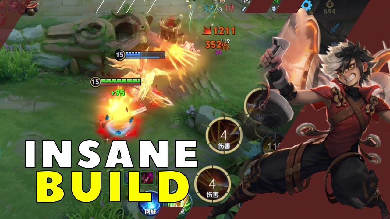 New Broken Build For Meng Ya | Honor of Kings