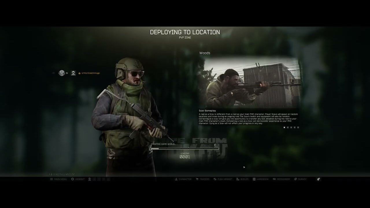 [18+] Scav Reppin' LVL4.8 - Say Hi to help -Using one hand as had surgery and in a brace!