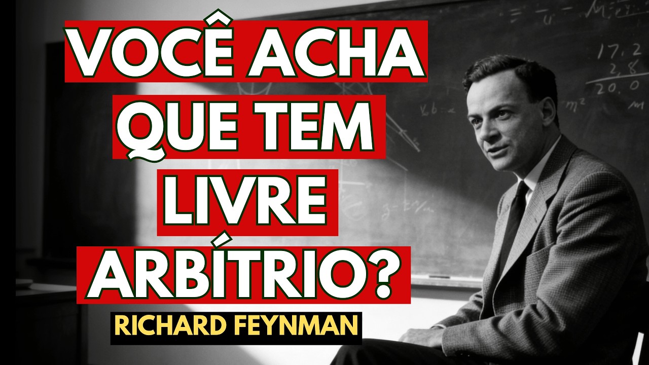 Livre Arbítrio EXISTE? A Resposta de Feynman vai te ASSUSTAR