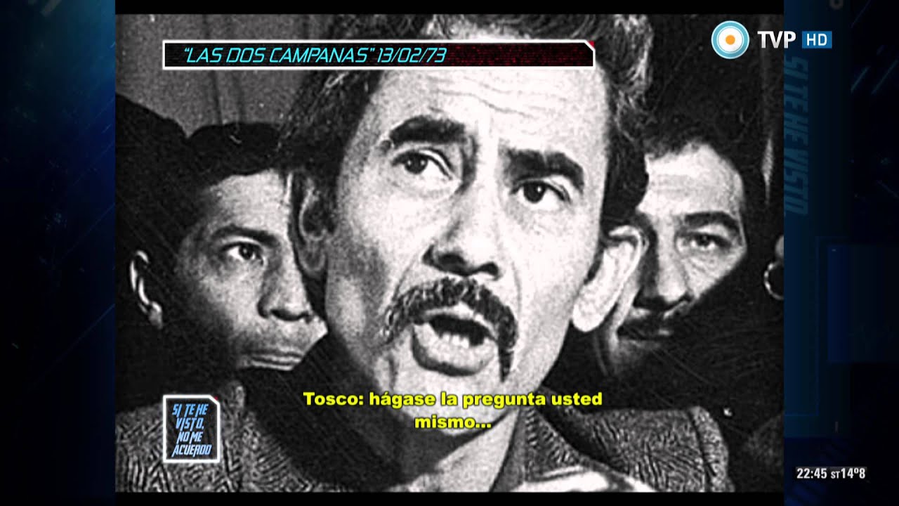 Archivo histórico - Debate entre Tosco y Rucci (1973)
