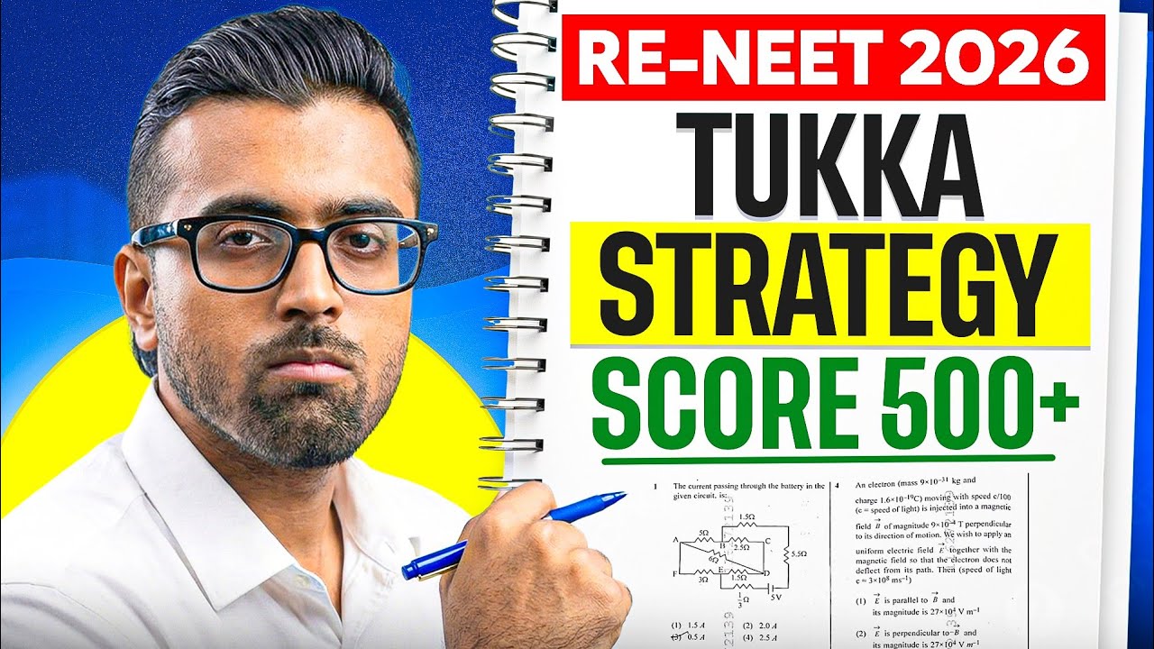 Tukka Strategy for ReNEET 2026 🔥 Golden Opportunity for all NEET Aspirants ❤️ #reneet2026 #neet2026