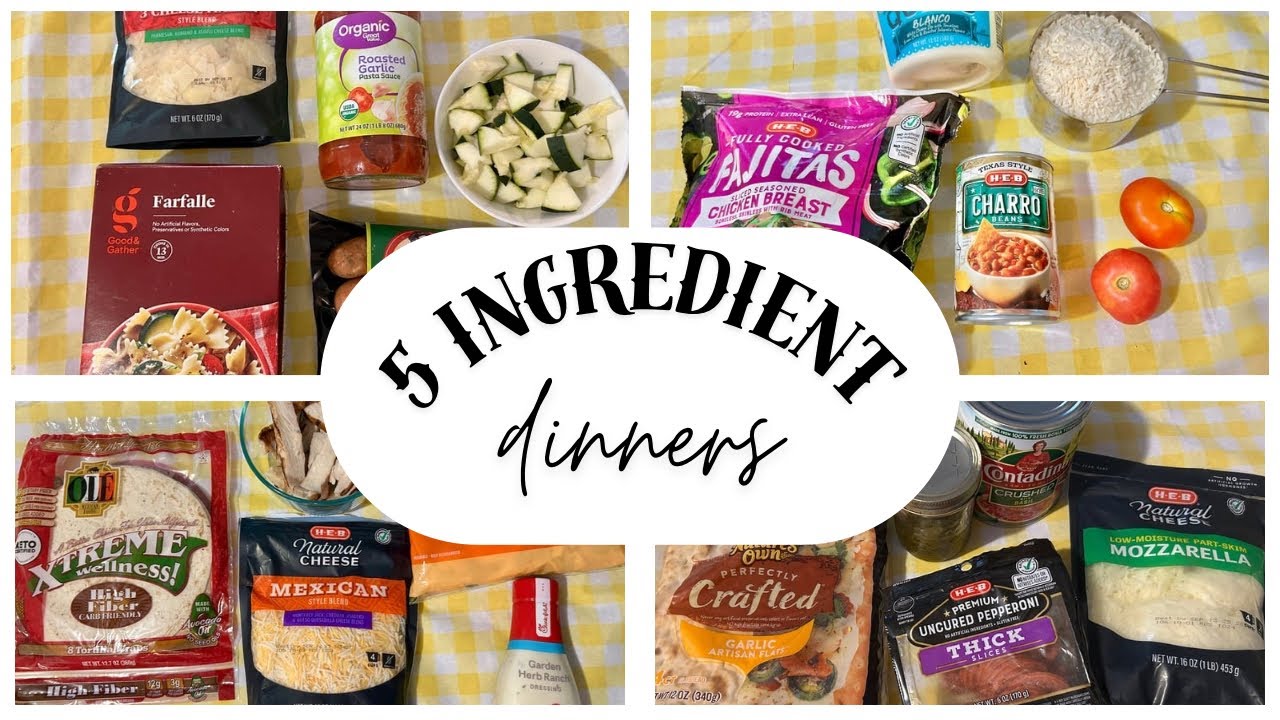 БЮДЖЕТНЫЕ БЛЮДА ИЗ 5 ИНГРЕДИЕНТОВ | Простые семейные блюда для загруженных будней