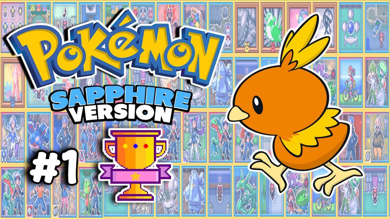 🌧️ Pokemon Sapphire RetroAchievements Playthrough 🌧️ Part 1