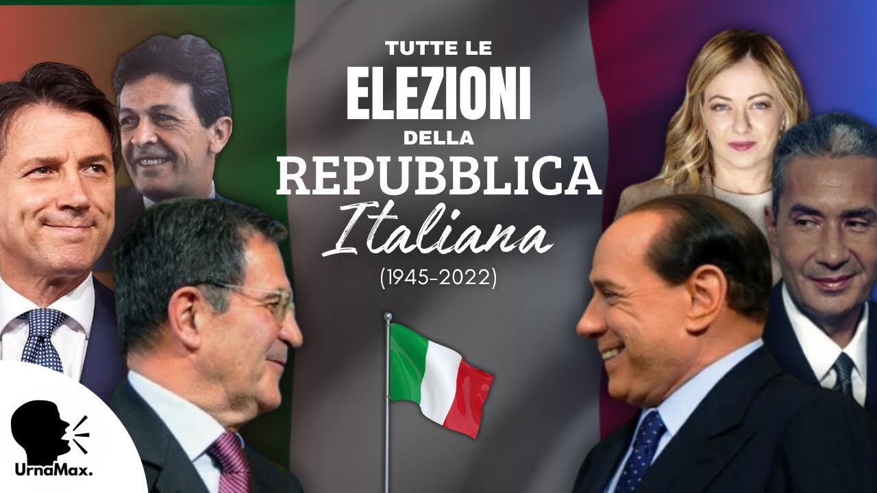 Todas las elecciones Republica Italiana (1946-2022) | UrnaMax.
