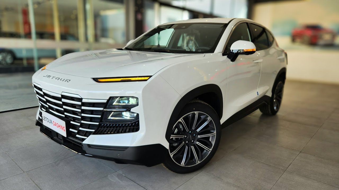 New 2024 Jetour DASHING - 1.6L Crossover SUV white color | Interior and Exterior