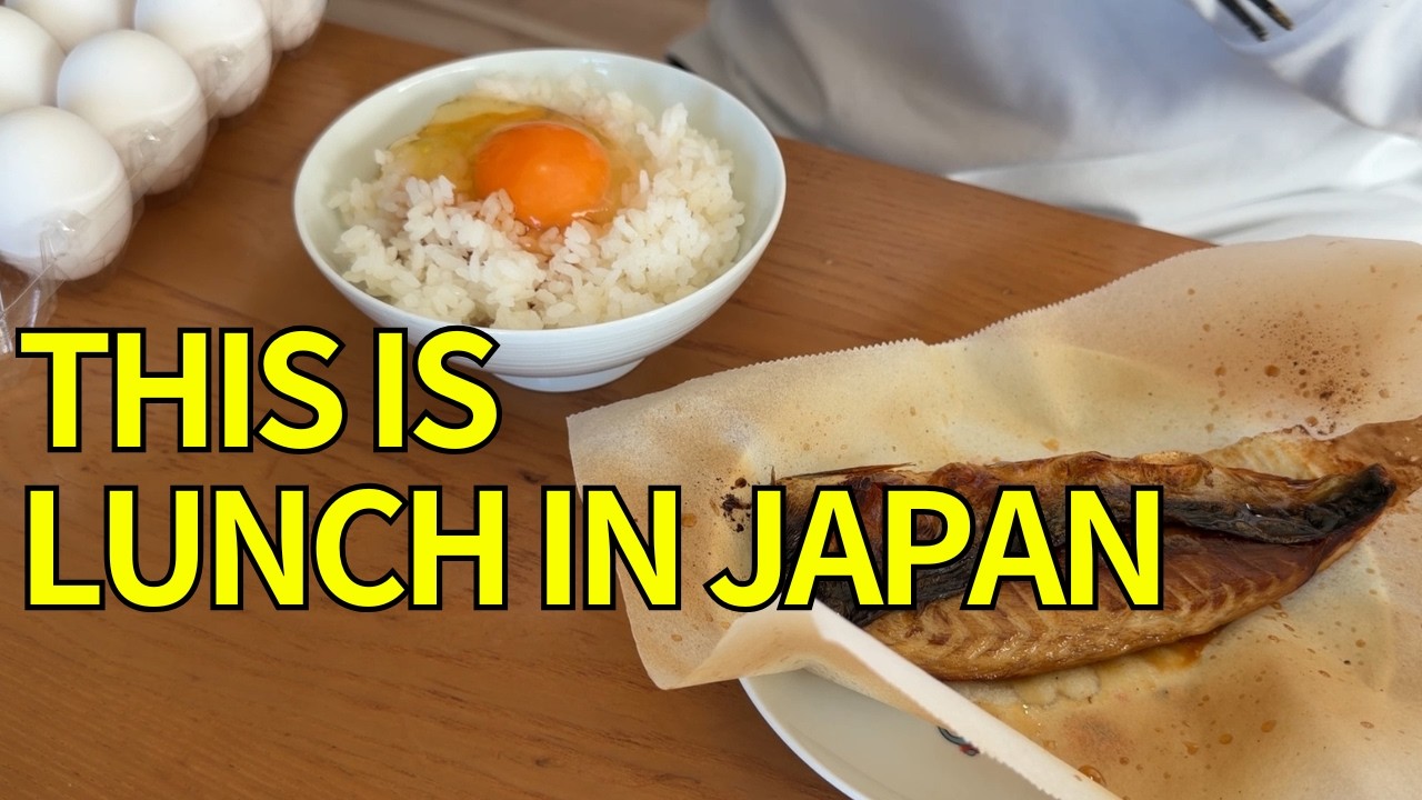 A Normal Work-From-Home Lunch in a Small Japanese Apartment
