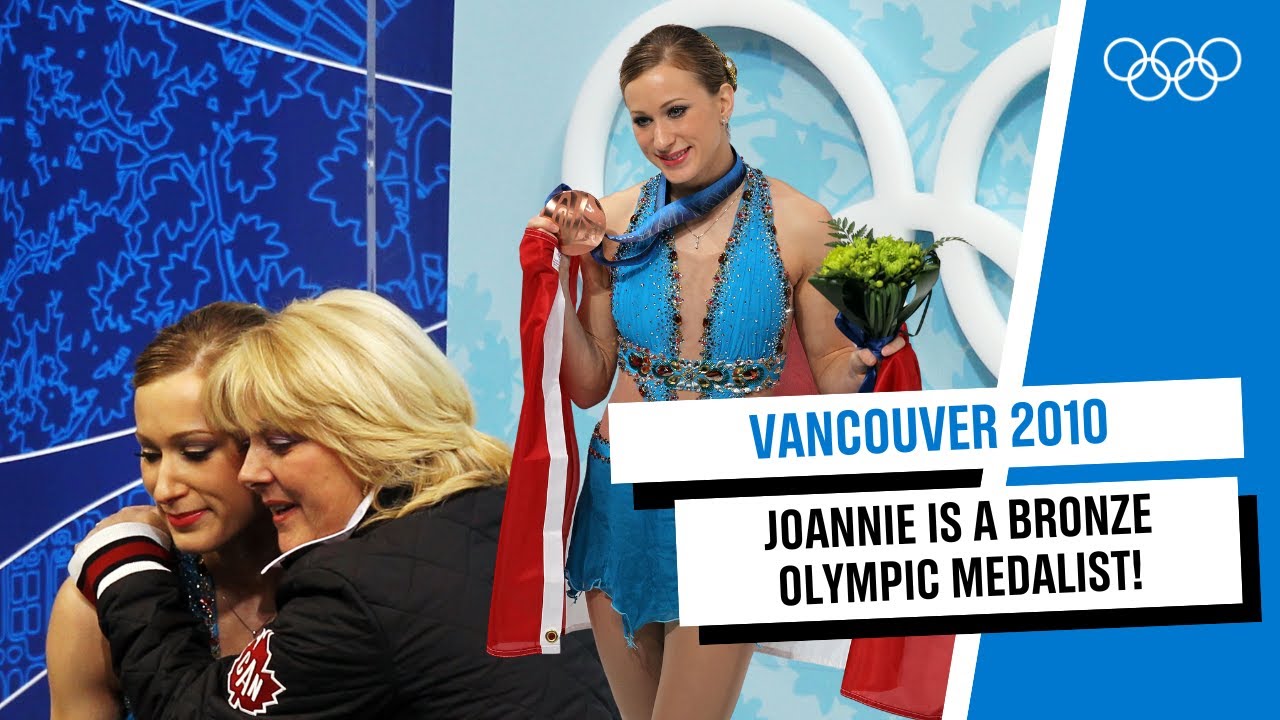 Joannie Rochette wins a bronze medal in front of the home crowd | Vancouver 2010 ⛸️