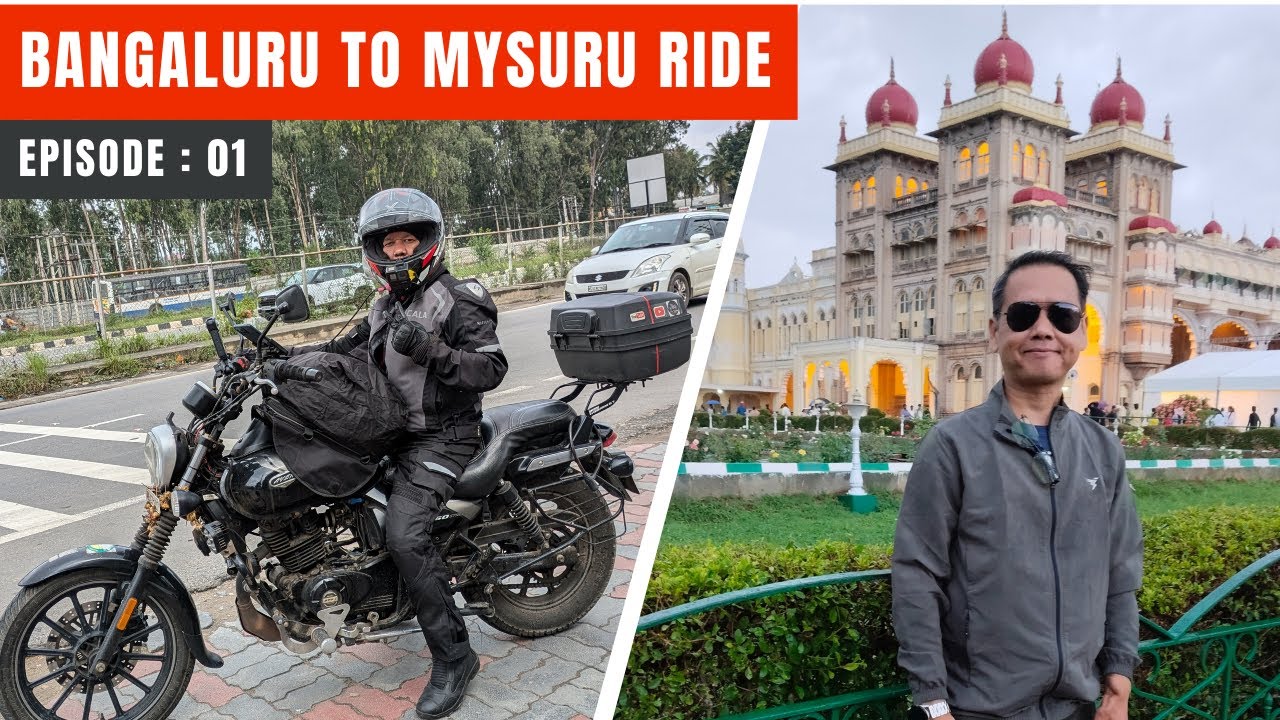 Bangalore To Mysore Ride - EP01 | Awesome Mysuru Express Highway | Mysuru Palace