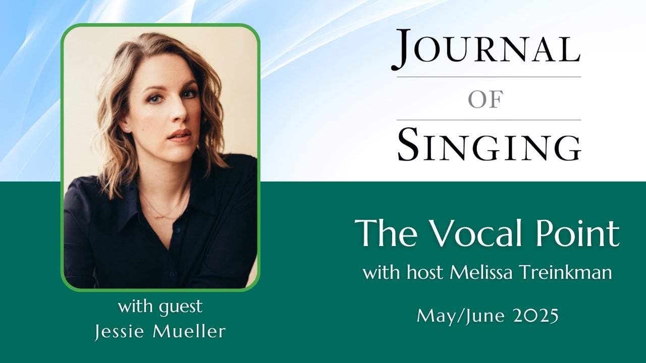 Jessie Mueller | The Vocal Point with host Melissa Treinkman – Journal of Singing May/June 2025